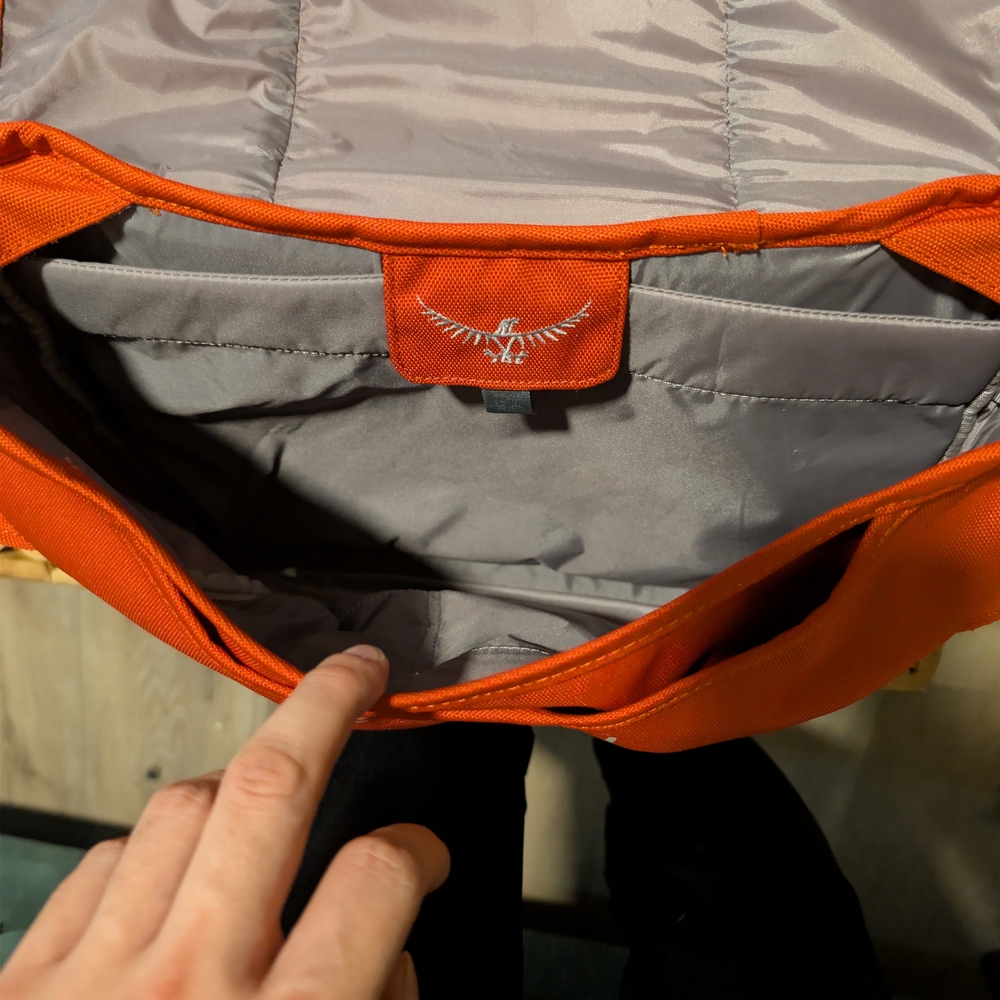 Red Messenger Bag - Picture 3 of 6